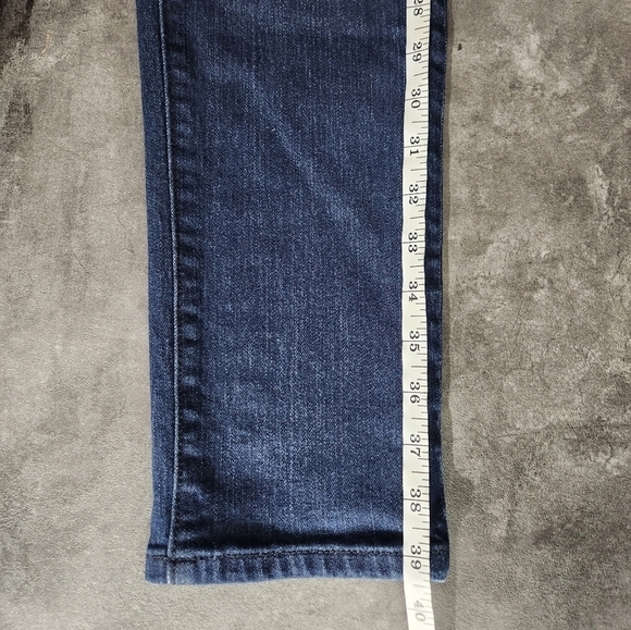 Kardashian Premium Denim Dark Blue Jeans Size 8 - Picture 7 of 11